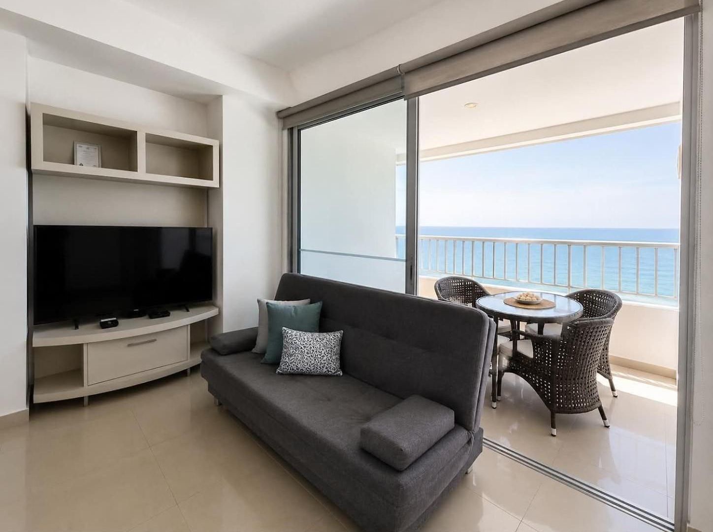 Apartamento Con Vista Al Mar En Palmetto 1 Cartagena