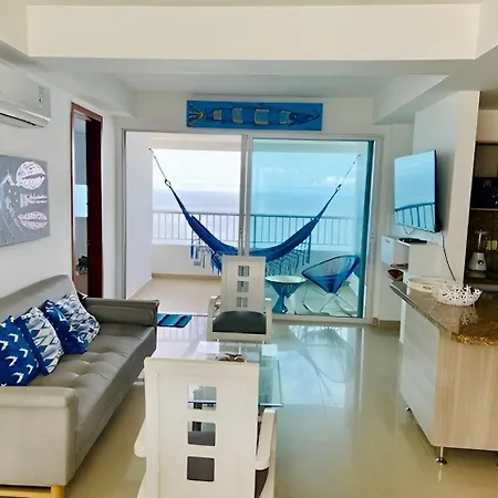 Con Vista Al Mar En Palmetto 1 Apartamento Cartagena