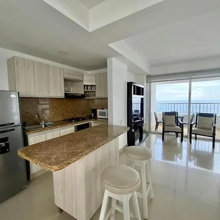 Apartamento Con Vista Al Mar En Palmetto 1 Cartagena